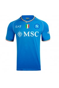 Fotbalové Dres SSC Napoli Domácí Oblečení 2023-24 Krátký Rukáv